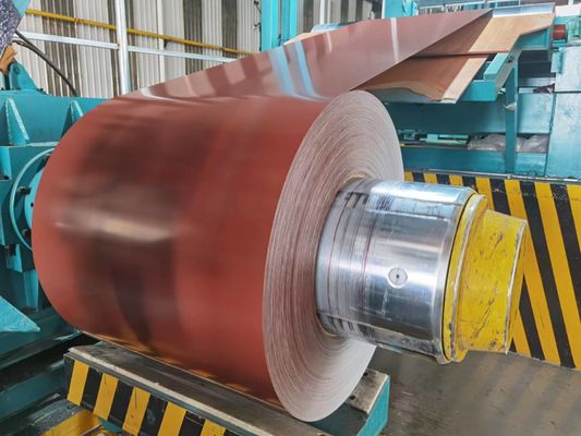 300-550MPa Fábrica de bobinas de aço revestidas de cor Serviços personalizados