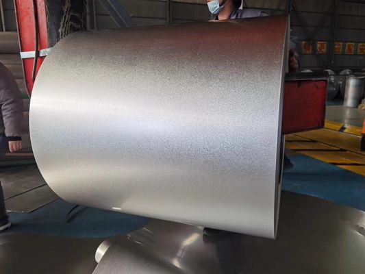0.13-0.8mm rolos de aço de Aluzinc Spangle regular Aluzinc revestido de metal