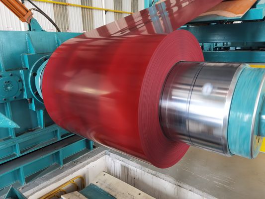 Roofing/Wall Cladding PPGL Steel Galvanized Coil RAL Cor