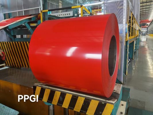 Empilhadeira de aço laminada a frio pré-pintada, empilhadeira de aço galvanizado a quente para folha de telhado