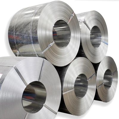 Regular Spangle galvanizado de aço bobina 600mm-1250mm Galv folha e bobina