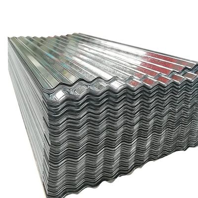 Folhas de telhado onduladas de metal azul 270MPa -500MPa Folha de telhado ondulado revestida por cor Gi