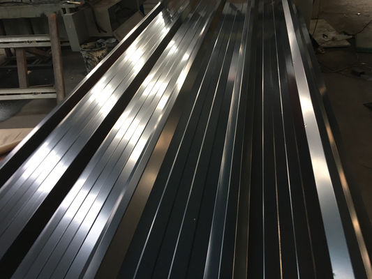 20-275 g/m2 Chapa de aço ondulado revestida de zinco / painéis de telhado galvanizados para construção