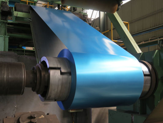 Bobina de aço GL Full Hard com resistência de rendimento de 300-550Mpa e alongamento de 25-30%
