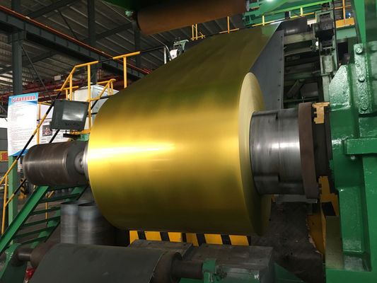 Borda de fenda / borda de moinho Galvalume bobina de estoque, bobinas de Aluzinc automóvel