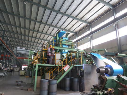 Empilhadeira de aço galvanizado espangular regular, empilhadeira de aço revestida com Aluzinco