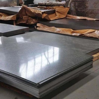 Folha de aço Aluzinco Mergulhada a Quente AZ80 Folha de aço galvanizado 0,13 mm-0,7 mm