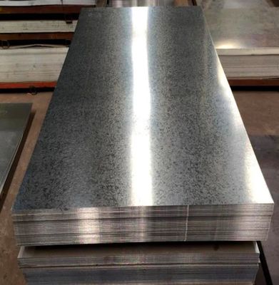 Folha de aço Aluzinco Mergulhada a Quente AZ80 Folha de aço galvanizado 0,13 mm-0,7 mm