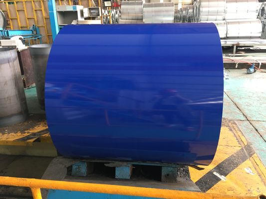 0.13mm-0.80mm Chapa de bobina de aço revestida de cor Alta resistência à ferrugem
