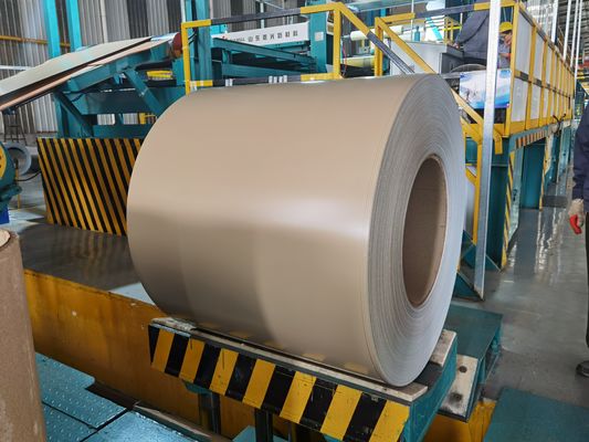 Coil de aço PPGL personalizado 600mm-1250mm para material de construção