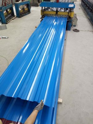 AZ150 bobina de aço PPGL comprimento personalizado para construção