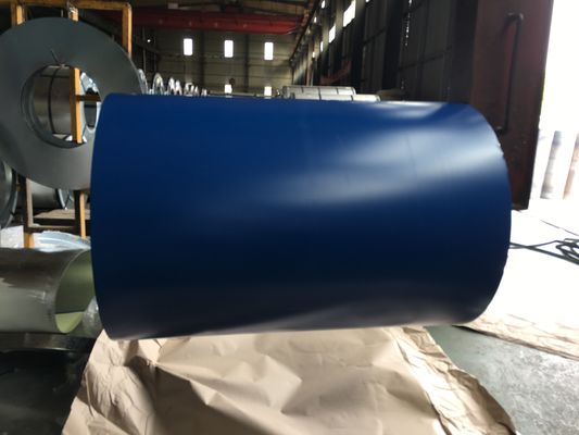 Rolo de aço revestido de cor pré-pintado 600 mm-1250 mm com resistência à corrosão