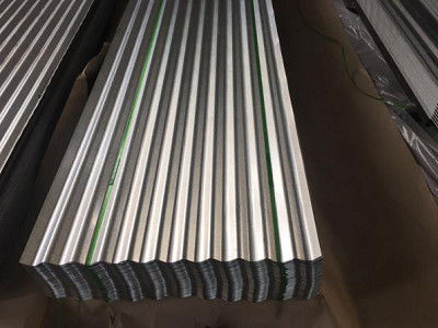 Chapa de aço ondulado 1000 mm-6000 mm com alongamento de 18-25%