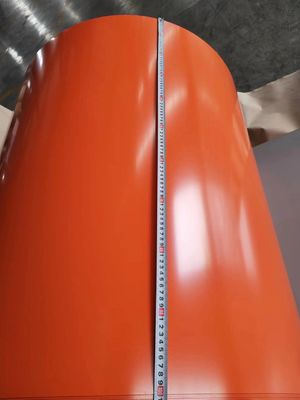 PPGL vermelho bobina de aço 0,13 mm-0,8 mm revestida bobina galvanizada resistente à corrosão