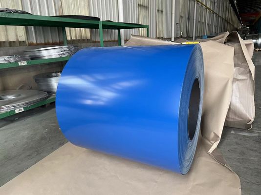 Revestimento de telhado bobina de aço pré-pintada 600mm-1250mm Para construção / decoração