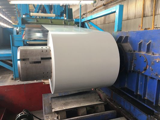Folha de bobina PPGI resistente à corrosão, bobina de aço de alta resistência