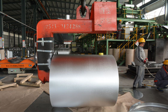 OD 1000-2000mm Galvalume Steel Coil para Construção / Eletrodomésticos
