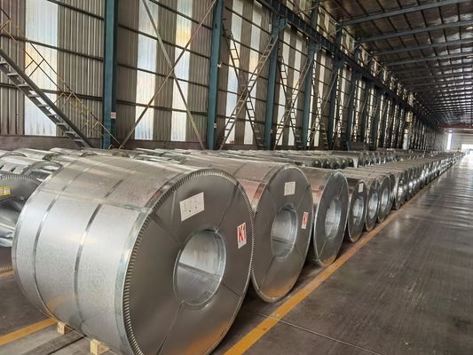 Durabilidade 3-8MT Galvalume Steel Coil Stock Max1250mm Largura