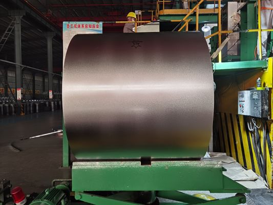Folha de aço Aluzinc Custom Metal Regular Spangle 0,13-0,8mm espessura