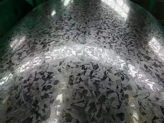 ISO9001 Folha de bobina de aço galvanizado 0,11 mm-1,0 mm Espessura de bobina Peso 3-8MT
