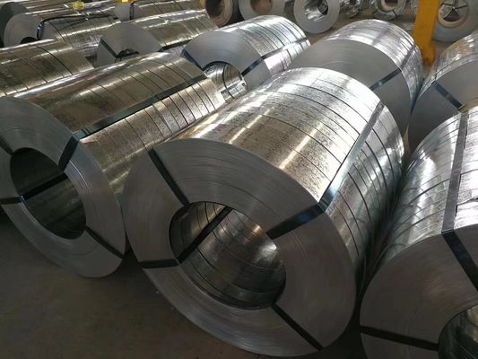20-275 g/m2 revestimento de zinco galvanizado bobina de aço 508 mm / 610 mm ID