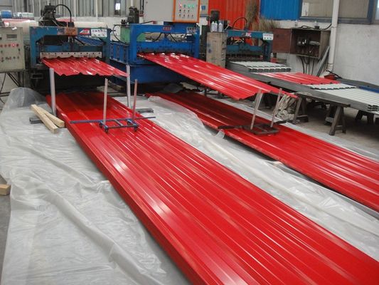 Chapa de aço corrugado de grande spangle 60HRB-95HRB Chapa de Gi galvanizado