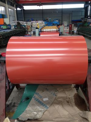 508 mm / 610 mm bobina de aço PPGI galvanizado para construção de materiais de construção