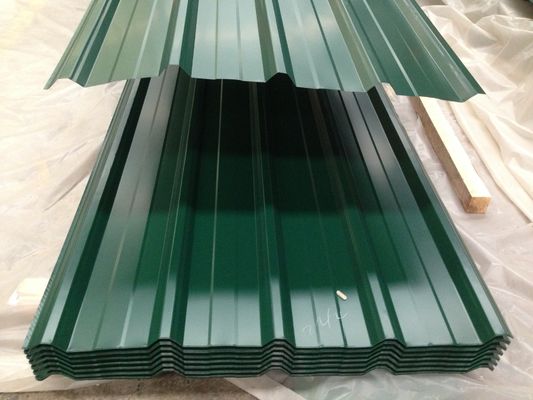 Chapa de aço corrugado de grande spangle 60HRB-95HRB Chapa de Gi galvanizado