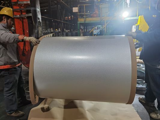 0.13-0.8mm espessura chapa de metal Aluzinc para construção sustentável